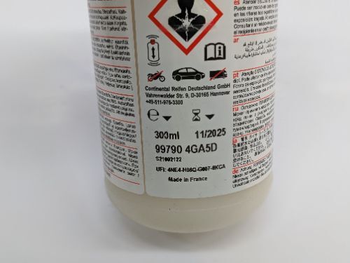 CONTINENTAL TYRE PUNCTURE SEALANT LIQUID GLUE BOTTLE 300m