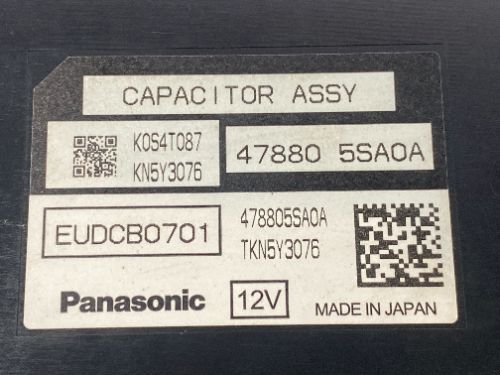 RENAULT ZOE POWER CAPACITOR CONTROL UNIT 2019-2024