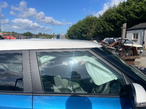 KIA SOUL DOOR BARE FRONT RIGHT BLUE 2014-2018