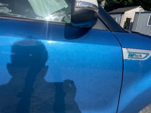 KIA SOUL DOOR BARE FRONT RIGHT BLUE 2014-2018