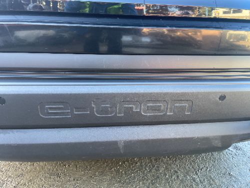AUDI Q4 E-TRON BUMPER REAR COMPLETE BLACK 2021-2024
