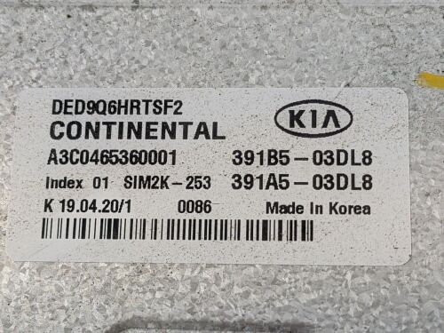 KIA NIRO 2018-2022 SWITCHBOARD ECU