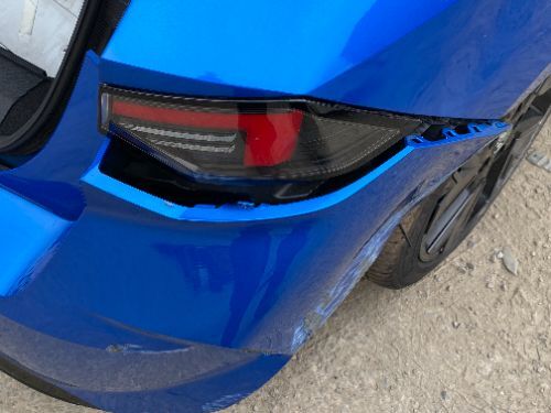 VAUXHALL ASTRA-E GS BUMPER REAR COMPLETE BLUE 2023-2024