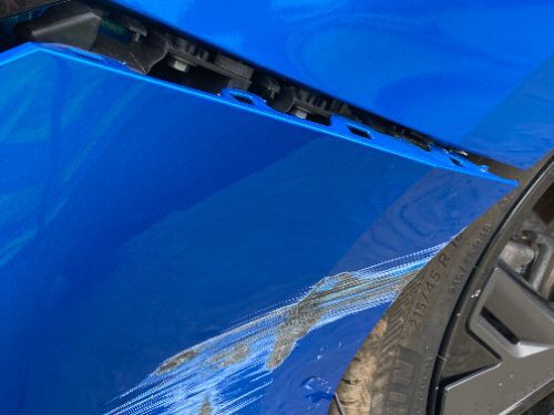VAUXHALL ASTRA-E GS BUMPER REAR COMPLETE BLUE 2023-2024