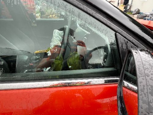 VAUXHALL CORSA DOOR GLASS WINDOW FRONT RIGHT 2019-2023