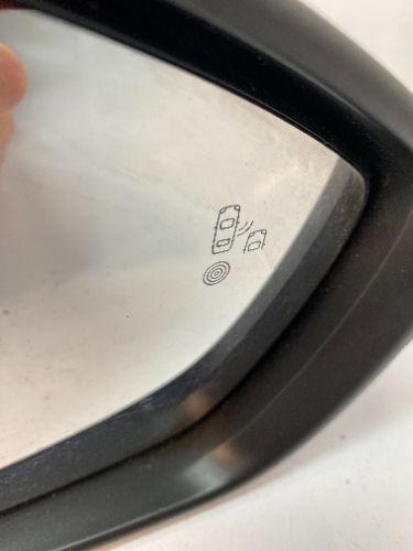 PEUGEOT 208 2020-2025 DOOR MIRROR  WING MIRROR BLACK RIGHT 0418180
