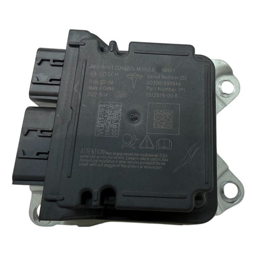 TESLA MODEL 3 SRS ECU MODULE WITH CRASH DATA 2017-2023