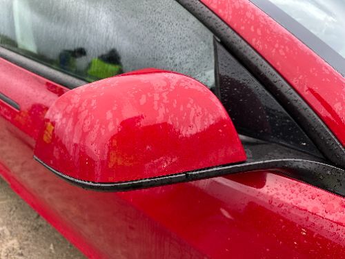 TESLA MODEL 3 DOOR WING MIRROR RIGHT RED 2017-2020