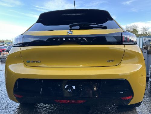 PEUGEOT e-208 GT BUMPER REAR COMPLETE YELLOW 2019-2024