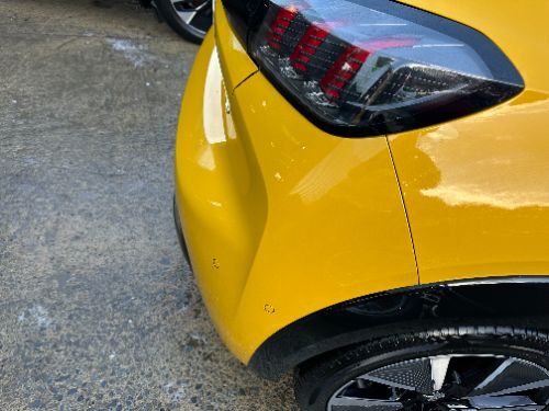 PEUGEOT e-208 GT BUMPER REAR COMPLETE YELLOW 2019-2024