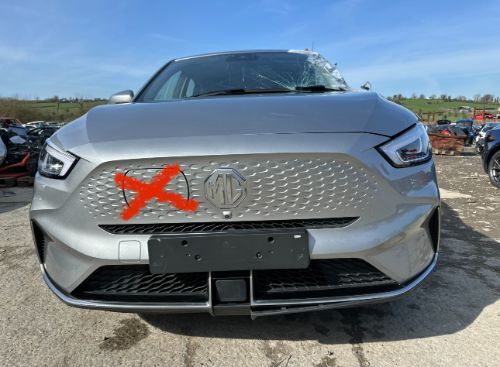 MG ZS EV FACELIFT FRONT BUMPER COMPLETE GREY 2021-2024