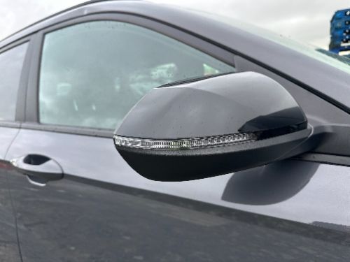 HYUNDAI KONA SX2e DOOR WING MIRROR RIGHT RH BLACK POWER FOLD 2023-ON