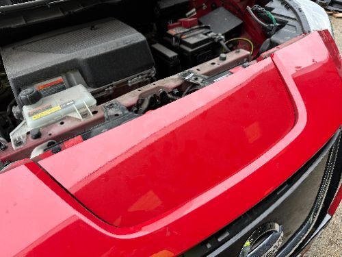 NISSAN LEAF ZE1 CHARGE PORT DOOR RED Z10 2018-2024