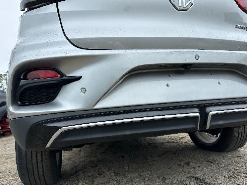 MG ZS EV FACELIFT BUMPER REAR COMPLETE GREY DAMAGE 2021-2024