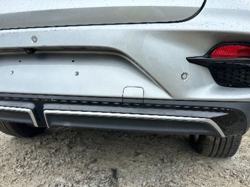 MG ZS EV FACELIFT BUMPER REAR COMPLETE GREY DAMAGE 2021-2024