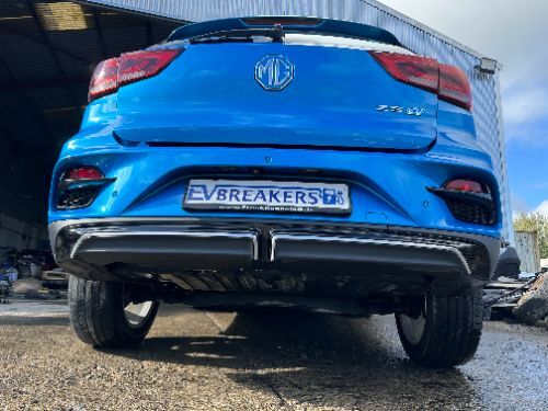 MG ZS EV FACELIFT BUMPER REAR COMPLETE BLUE 2021-2024
