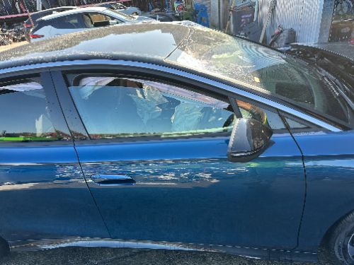 VOLKSWAGEN ID7 DOOR FRONT RIGHT RH BLUE COMPLETE 2023-2026 NO MIRROR