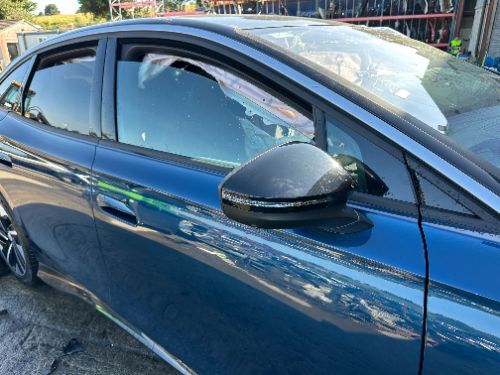 VOLKSWAGEN ID7 DOOR FRONT RIGHT RH BLUE COMPLETE 2023-2026 NO MIRROR