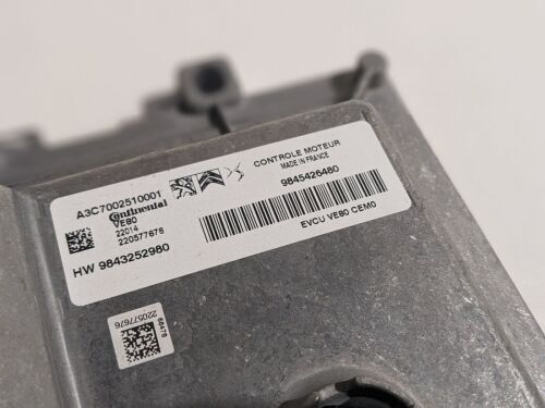 PEUGEOT 2008 EV 2019-2023 ENGINE ECU