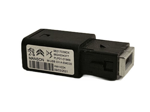 PEUGEOT 2008 USB PORT SOCKET 2019-2023