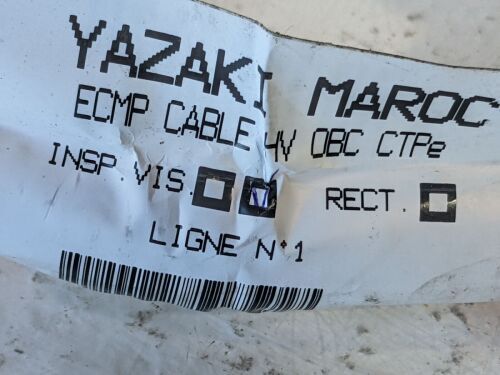 PEUGEOT E-208 EV HV CABLE HIGH VOLTAGE CABLE WIRING HARNESS LOOM