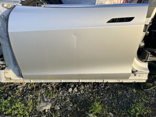 TESLA MODEL S  DOOR BARE FRONT LEFT LH SILVER 2012-2016