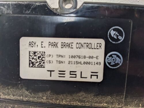 TESLA MODEL S PARKING BRAKE ECU MODULE