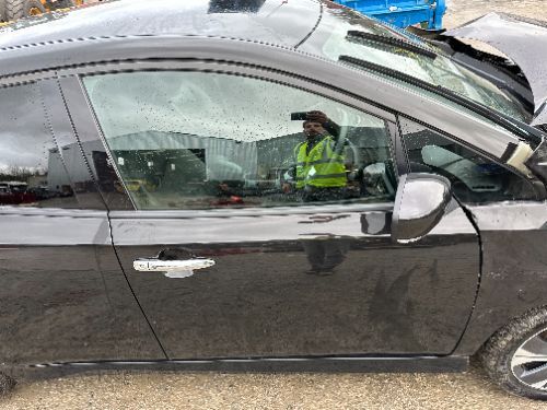 NISSAN LEAF DOOR COMPLETE FRONT RIGHT BLACK 2018-2024