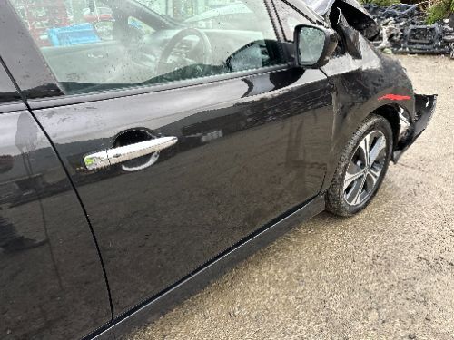 NISSAN LEAF DOOR COMPLETE FRONT RIGHT BLACK 2018-2024