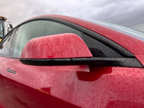 TESLA MODEL 3 DOOR WING MIRROR RIGHT RED 2017-2020