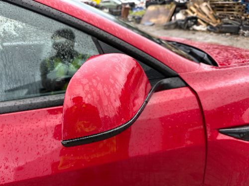 TESLA MODEL 3 DOOR WING MIRROR RIGHT RED 2017-2020