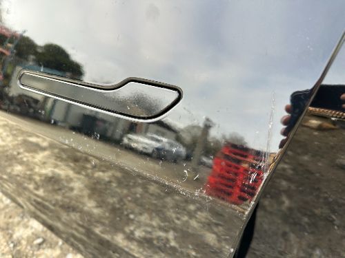 TESLA MODEL 3 DOOR FRONT LEFT BARE BLACK DAMAGE 2018-2023