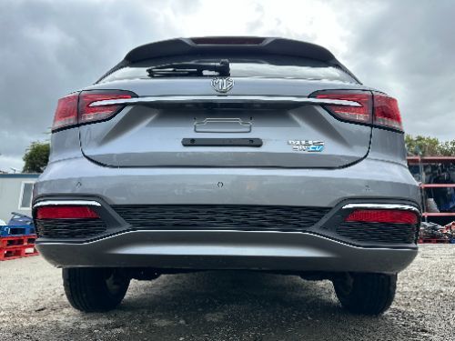 MG 5 EV Pre facelift BUMPER REAR COMPLETE GREY 2019-2022