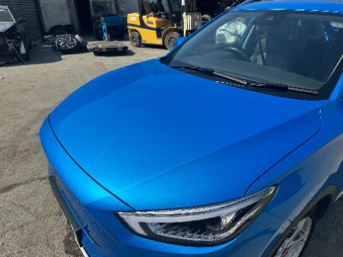 MG ZS EV BONNET HOOD BLUE 2019-2024