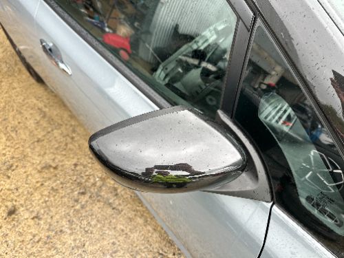 NISSAN LEAF DOOR WING MIRROR RIGHT BLACK FOLD CAMERA BLIND SPOT 2017-2024