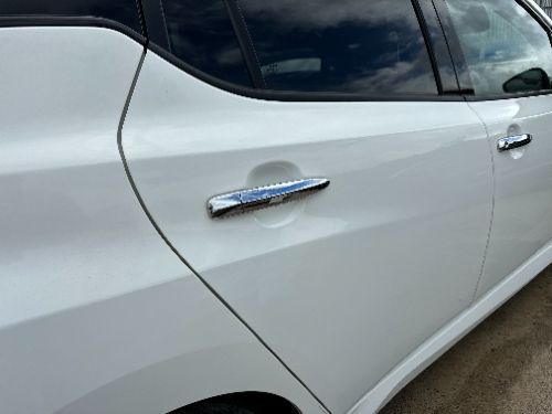 NISSAN LEAF ZE1 DOOR REAR RIGHT COMPLETE WHITE 326 2017-2024