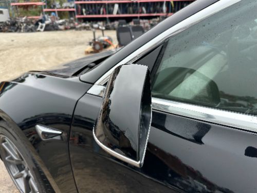 TESLA MODEL 3 WING DOOR MIRROR FRONT LEFT BLACK 2018-2020