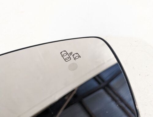 DS 3 CROSSBACK WING MIRROR GLASS RIGHT HEATED BLIND SPOT 2019-2024