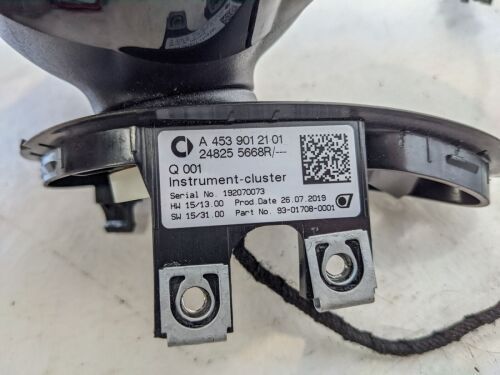 SMART EQ FORFOUR BATTERY GAUGE CLOCKS DASH INSTRUMENT CLUSTER