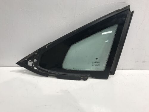 TESLA MODEL 3 QUARTER WINDOW REAR RIGHT 2017-2021